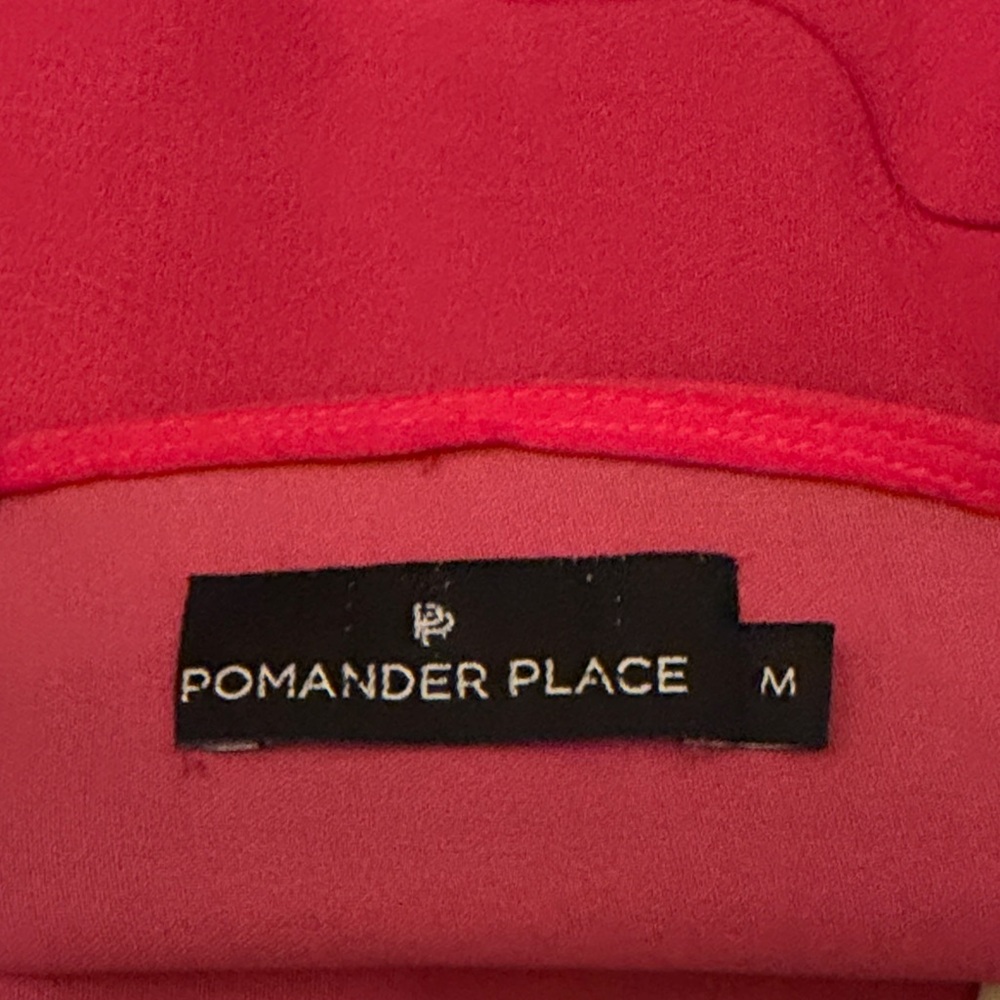 Women’s Ruffle-Neck Blouse - Pink - Picture 5 of 9